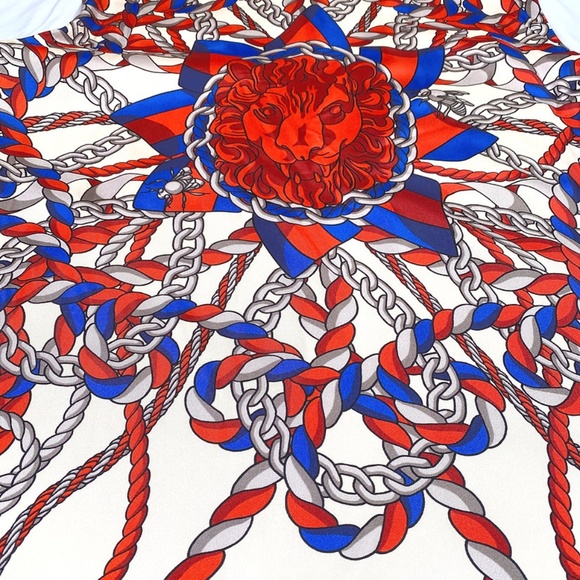 GUCCI PATCH POCKET BOWLING SHIRT LIGHT BLUE - Picture 4 of 16